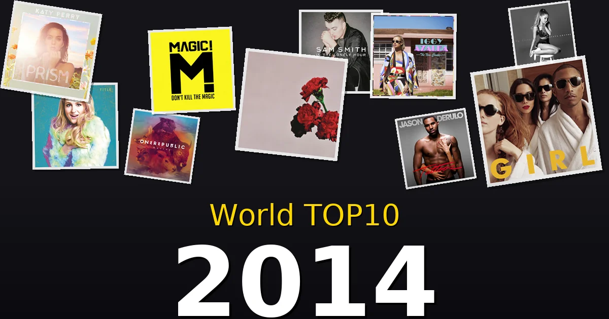2014年ビルボード年間TOP10を振り返る - 世界を熱狂させた洋楽ヒット曲