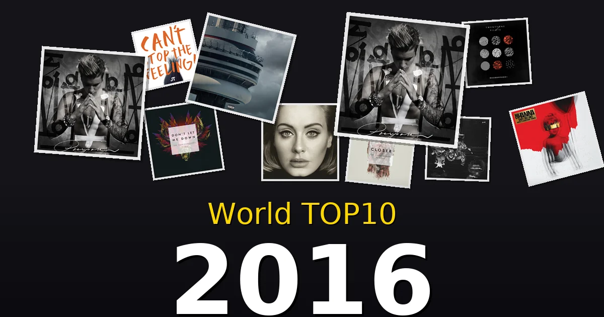 2016年ビルボード年間チャートを席巻した珠玉の洋楽ヒットTOP10